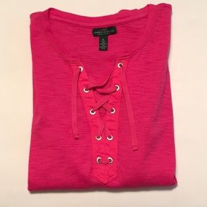 NWOT Lauren Ralph Lauren Jeans Co. Harbor Pink Top